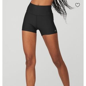 ALO 3” High-Waist Airlift Short, Black, XXS